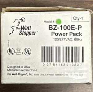 The Watt Stopper BZ-100E-P Power Pack 120/277VAC 60Hz 150mA Class 2 Power Supply - Picture 1 of 3