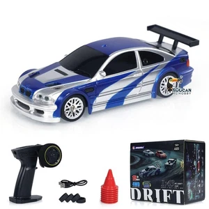 USED 1/43 RTR RC Race Car Remote Control Drift Car 4WD Mini Vehicle Toy Lights - Picture 1 of 5