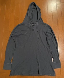 Patagonia Thermal Hooded Long Sleeve Hoodie, Charcoal Gray, Size L, Excellent C - Picture 1 of 9