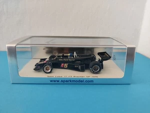 Lotus 77 Ronnie Peterson Brazilian GP 1976 Spark S1846 1:43 - Foto 1 di 4