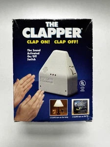 Vintage The Clapper 1998 Originale Domotica Suono Attivato Clap On/Off - Foto 1 di 9