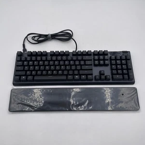SteelSeries USB Apex 5 Mechanical Per-Key RGB Keyboard Hybrid Blue Switch - Picture 1 of 7