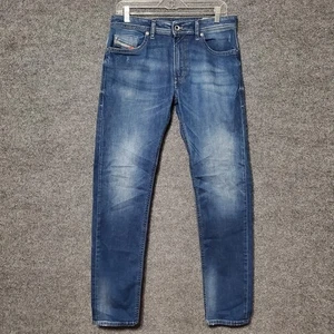 Jeans DIESEL THOMMER Denim Elastizados DELINGADOS Y DELGADOS Talla W31 L31 Para Hombres Azul Grunge  - Imagen 1 de 13
