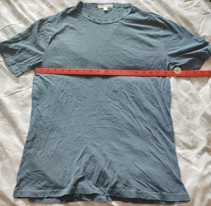 Huckberry Forty Five Supima Crew T-Shirt Vintage Wash M 36" USA Dark Teal BNWOT - Picture 1 of 5