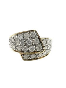 Wunderschöner 10kt Diamant Cluster Ring 1,55ct - Bild 1 von 3