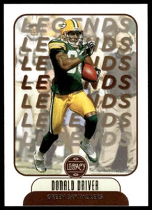 2021 Panini Legacy #119 Donald Driver Green Bay Packers - Picture 1 of 2