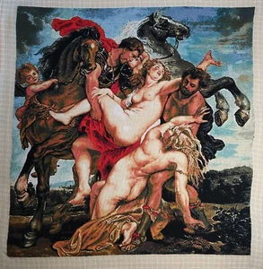The abduction of the Sabine women by Peter Paul Rubens (embroidery) - Picture 1 of 2