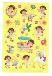 123 Pegatinas ""Dora la Exploradora"" American Greetings Pegatinas Artesanales NUEVAS - Imagen 1 de 1