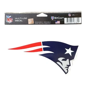 NFL New England Patriots Multi-Use Colored Helmet Decal (5" x 6") - Picture 1 of 1