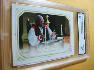 BISHOP MICHAEL CURRY 2018 TOPPS ROYAL WEDDING # 5 GRADED 10 - Picture 1 of 2