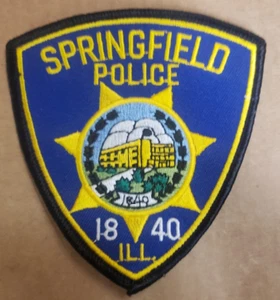 Parche de policía de IL Springfield Illinois - Imagen 1 de 1