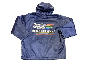 Benetton Formula 1 Racing Team Renault Sudadera con Capucha Chaqueta De Colección Talla Única Sin Usar - Imagen 1 de 17
