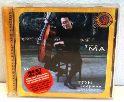 Yo-Yo Ma Simply Baroque DSD Masterworks Expanded Edition Sony 1999 Excellent - Image 1 of 2