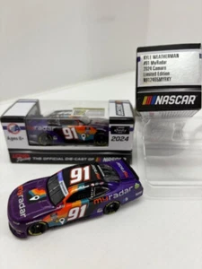 NASCAR 2024 KYLE WEATHERMAN #91 MYRADAR MY RADAR XFINITY 1/64 CAR - Picture 1 of 1