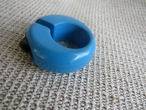 DONUT NOS SEAT POST CLAMP BLUE bmx freestyle cruiser vintage - Picture 1 of 7