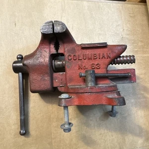 Columbian Red Arrow 63 Bench Vise Vintage - Bild 1 von 10