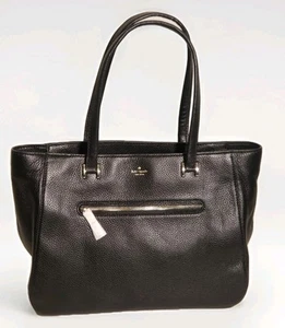 Kate Spade NY Hopkins Street Leather Dharma Bag Black Tote Handtasche - Bild 1 von 9