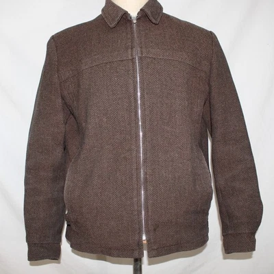 LEER Chaqueta Ricky Rockabilly 40 Herringbone Tweed Años 50 De Colección Foto 1 de 4
