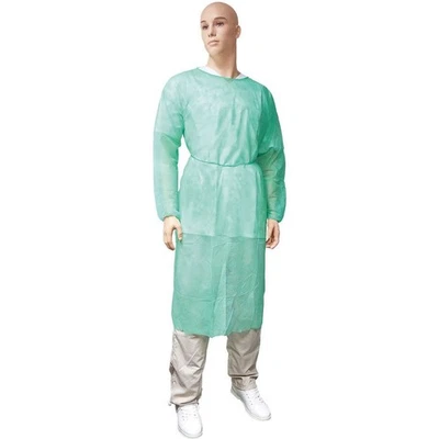 RATIOMED 10 Vlieskittel Einmalkittel Hygiene Schutzkittel Besucherkittel PP Kittel