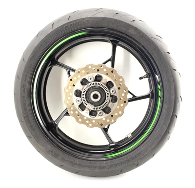 Kawasaki Ex650 2022 OEM rueda trasera ABS anillo de freno con neumático Foto 1 de 4