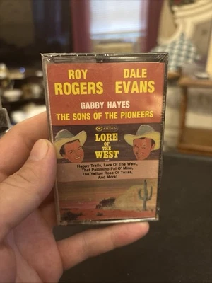 ROY ROGERS & DALE EVANS cassette tape Lore of the West 1966 Gabby Hayes Foto 1 de 2