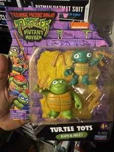 Tortugas Ninja Adolescentes Mutantes Mutantes MUTANT MAYHEM Bebé Raph y Mikey TMNT - Imagen 1 de 4