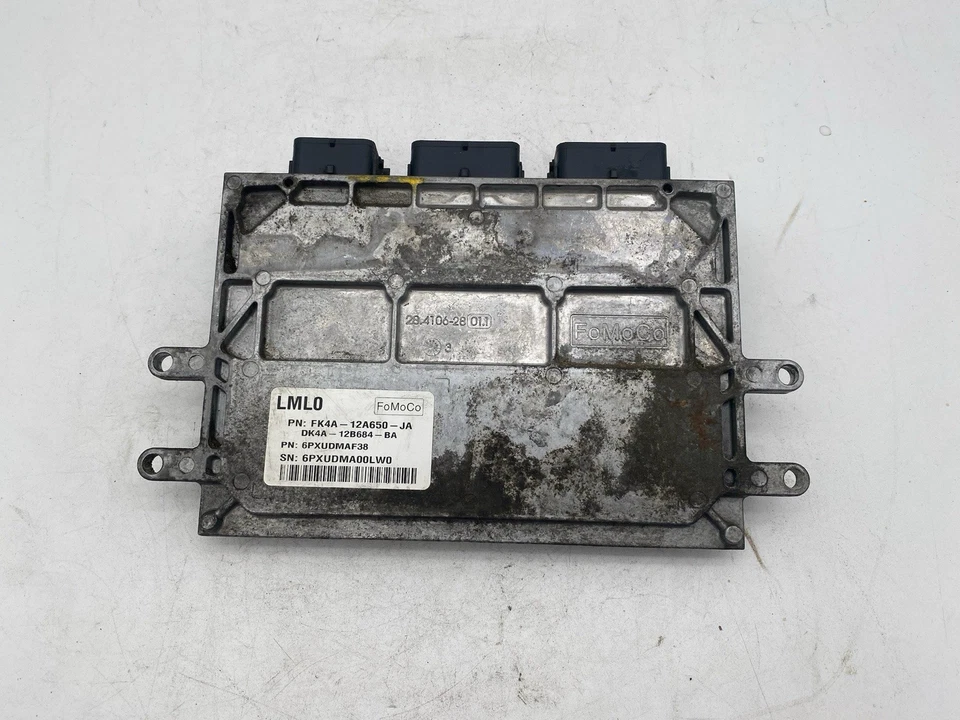 Ford Transit 250 2015 motor de 3,7 L módulo de computadora ecm pcm ecu fk4a-12a650-ja Foto 1 de 4