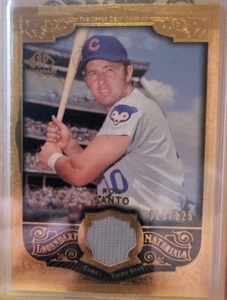 Maglia oro SP Legendary Cuts Ron Santo 2006 /125 leggendaria Chicago Cub HOF - Foto 1 di 2