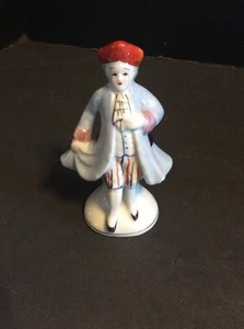 Vintage Porcelain Made In Occupied Japan Town Crier Soldier Figurine - Picture 1 of 5