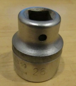 Toma métrica de 12 puntos Dowidat D19 Alemania 26 mm - unidad de 1/2" pulgada - Imagen 1 de 3