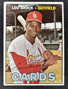 1967 Topps - #285 Lou Brock - Picture 1 of 2