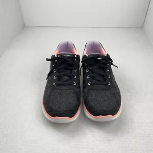 Skechers Flex Appeal 4.0 Damen Sportschuhe Air Cooled 149570-BKCL Größe 9W - Bild 1 von 11