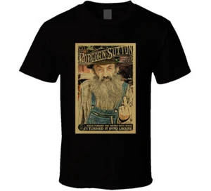 New Popcorn Sutton Moonshine Hillbilly  T Shirt - Picture 1 of 2