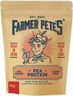 Farmer Pete's Pea Protein Powder 1kg - Dairy Free, Gluten Natural... 