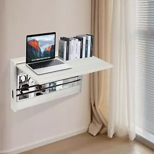 Wall-mounted Folding Table 90° Foldable Wall Table Fold Down Table 24.8x16.3 in - Picture 1 of 15