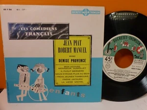 JEAN PIAT ROBERT MANUEL DENISE PROVENCE Chantent pour les enfants 450V 066  - Imagen 1 de 2