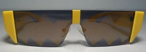 Guess X J BALVIN GU8207 Shiny Yellow Smoke Mirror New Women's Sunglasses - Picture 1 of 12