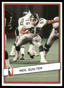 Neil Quilter Saskatchewan Roughriders #80 1985 JOGO Football Card - Picture 1 of 2