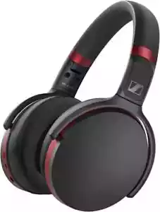 Sennheiser HD 458BT Auriculares Inalámbricos con Cancelación de Ruido (Negro/Rojo) - HD 458BT - Imagen 1 de 1