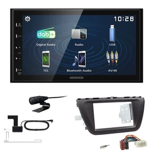 Kenwood DMX129DAB Autoradio für Suzuki SX4 S-Cross ab 2013 schwarz - Bild 1 von 5