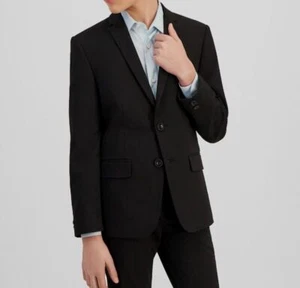 Michael Kors Kids Boys Black Stretch Blazer Sport Coat Suit Jacket Size 16R - Picture 1 of 2