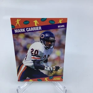 1991 Score Promo card MARK CARRIER Chicago Bears - Given Out 12th National Only - Picture 1 of 2