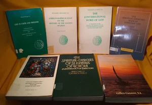 Biblical Theology Spiritual Exercises St. Ignatius Loyola 7 book lot PB Catholic - Picture 1 of 11