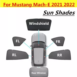 Window Sun Visor Shade Interior Privacy Sleep Shield For Mustang Mach-E 21-22 - Bild 1 von 11