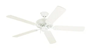 Westinghouse 78024 White 5-Blade 182 RPM Cottage Ceiling Fan 52 in. - Picture 1 of 3