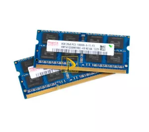 Hynix 2x 8GB DDR3 1333mhz 2RX8 PC3-10600S 204pin SODIMM Laptop Memory RAM 16GB $ - Picture 1 of 6