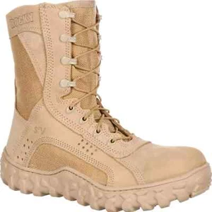 Rocky S2V Combat Boots (TAN) #101 - Picture 1 of 6