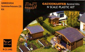 N Gauge Summerhouses Model Kit GAUGEMASTER GMKD1014 - Picture 1 of 4