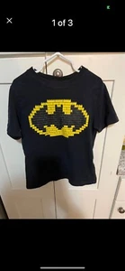 Black Lego Batman Shirt Size XS - Picture 1 of 3