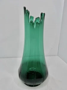 HTF Vintage MCM LE Smith Fern And Scroll Swung Vase In Greenbrier 13” Stunning - Picture 1 of 5